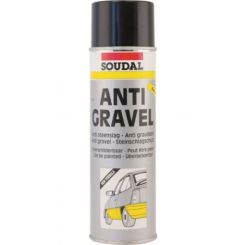 Soudal Antigravel Aerosol Corrosion Protection Black 500ml
