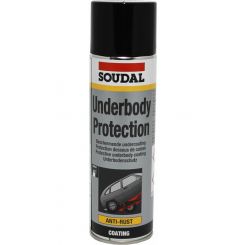 Soudal Underbody Protection Aerosol Not Paintable Black 500ml