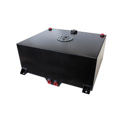Aeroflow Aluminium 76L Fuel Cell Cavity/Sump & Fuel Sender Black  AF85-2200ASBLK