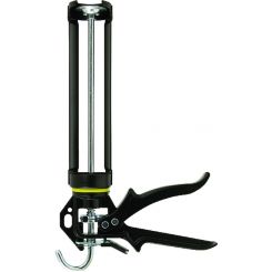 Soudal Heavy Duty Dripless Skeleton Caulking Cartridge Gun Black