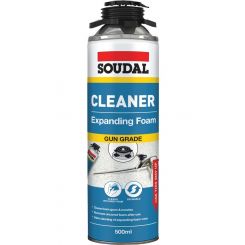 Soudal Cleaner Expanding Foam Gun Grade 500ml