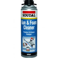 Soudal Gun and Foam Cleaner Screw Top Solvent Based 500ml