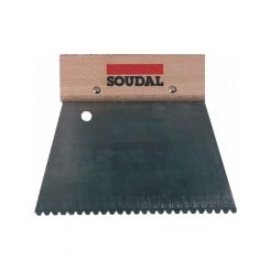 Soudal Fine Notched Trowel Adhesive Spreader No.3 3mm