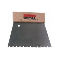 Soudal Large Notched Trowel Adhesive Spreader No.11 5mm