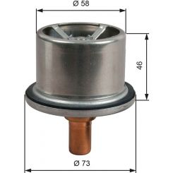Gates Engine Coolant Thermostat