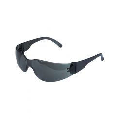 Bastion Safety Glasses Med Impact Hardcoat Scratch Resistant Smoke Lens