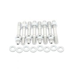 Aeroflow Blower Stud Kit 2.90" Total Length Silver Studs and Nuts