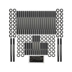 Aeroflow Head Stud Kit 8740 Grade Material 12 Point Nuts