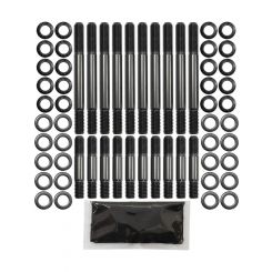 Aeroflow 1/2" Head Stud Kit 8740 Material 12 Point Nuts