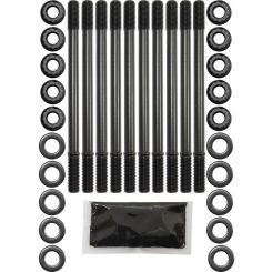 Aeroflow Head Stud Kit 8740 Grade Material 12 Point Nuts
