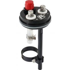 Aeroflow 40mm Fuel Pump Conversion Hanger Black For EFI Pump Compact Surge Tanks