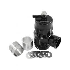 Aeroflow Compact Blow Off Valve Kit Black Finish with Weld-on Flange and V-Band