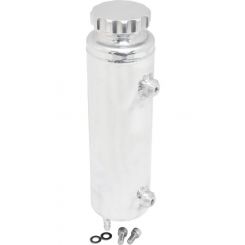 Aeroflow Universal Large Fabricated Alloy Radiator Overflow Tank Polished