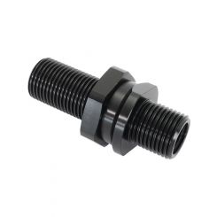 Aeroflow #8 Air Conditioning Bulkhead Insert Black Finish
