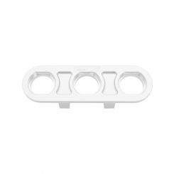 Aeroflow Universal Modular 3-Port Billet Bulkhead Plate Polished Finish
