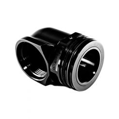 Meziere Swivel Outlet Fitting LS Style Black