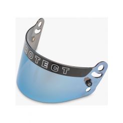 Pyrotect Safety Equipment Helmet Shield Blue Iridescent