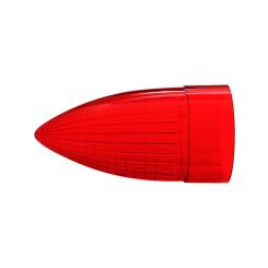 UPI Reproductions Replacement Tail Light Lens Driver Side Passenger Side Red