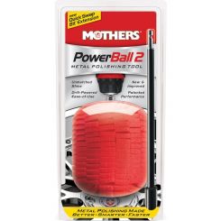 Mothers Powerball 2 Metal Polishing Tool Drill-Powered Ease of Use