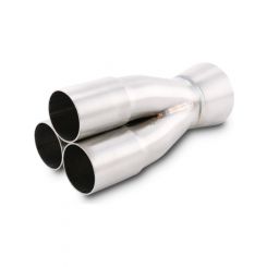 Vibrant Stainless Steel 3-1 Merge Collector 1.50" Inlet ID 2.5" Merge OD