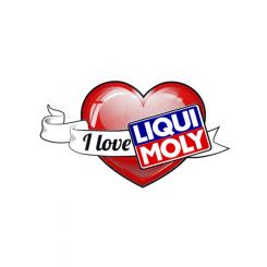 LIQUI MOLY Sticker "I love LIQUI MOLY" 7x12.3 cm