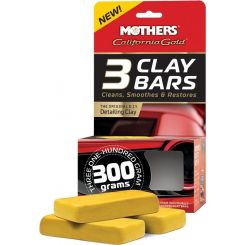 Mothers California Gold 3 Clay Bars 300g