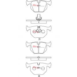 DBA Race Performance Brake Pads