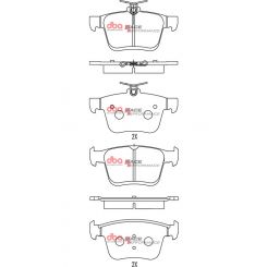 DBA Race Performance Brake Pads