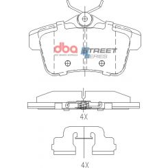 DBA Street Series Brake Pads