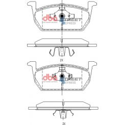 DBA Street Series Brake Pads
