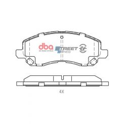 DBA Street Series EV Electric Hybrid Brake Pads