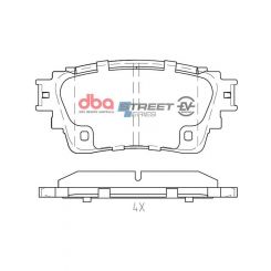 DBA Street Series EV Electric Hybrid Brake Pads