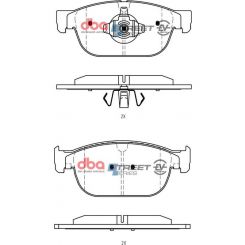 DBA Street Series EV Electric Hybrid Brake Pads