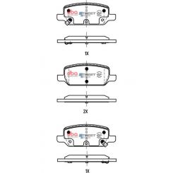 DBA Street Series EV Electric Hybrid Brake Pads