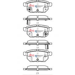 DBA Street Series EV Electric Hybrid Brake Pads