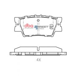 DBA Street Series EV Electric Hybrid Brake Pads