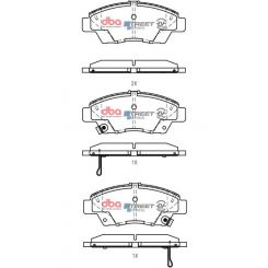 DBA Street Series EV Electric Hybrid Brake Pads