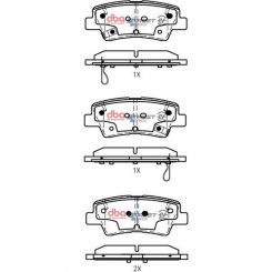 DBA Street Series EV Electric Hybrid Brake Pads