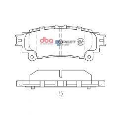 DBA Street Series EV Electric Hybrid Brake Pads
