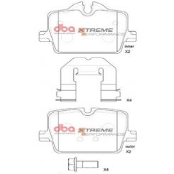DBA Xtreme Performance Brake Pads