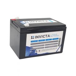 Invicta Lithium 12V 12Ah Battery Terminal F2