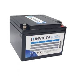 Invicta Lithium 12V 24Ah Battery Terminal M6