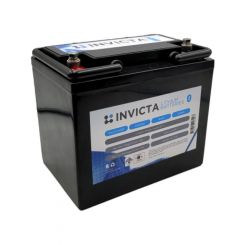 Invicta Lithium 12V 40Ah Battery Terminal M6 w/ Bluetooth