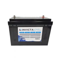 Invicta Lithium 12V 125Ah Battery Terminal M8