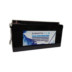 Invicta Lithium 12V 200Ah Battery Terminal M8 w/ Bluetooth