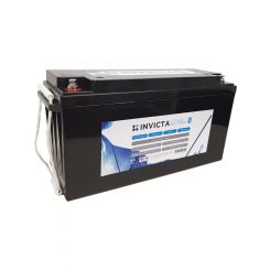 Invicta Lithium 24V 100Ah Battery Terminal M8 w/ Bluetooth