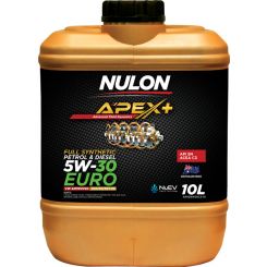 Nulon Apex+ 5W-30 Euro Petrol and Diesel Engine Oil 10L Full
