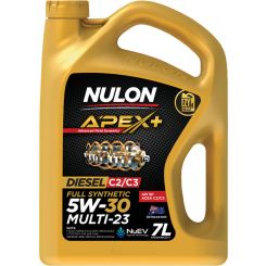 Nulon Apex+ 5W-30 Multi-23 Diesel Engine Oil 7L Full Synthetic