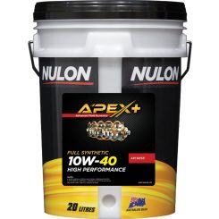 Nulon Apex+ 10W-40 Long Life Engine Oil 20L Full Synthetic