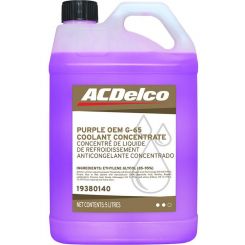 AC Delco Purple OEM G65 Concentrated Coolant 5L